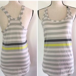 Lululemon striped tank size 8